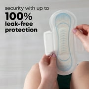 U by Kotex Clean & Secure Ultra Thin Pads with Wings, Regular Absorbency, 36 Count