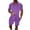 Y-Purple6408, variant on ANINEO Men 3D Short Sleeve Tshirts Shorts Beach Tropical Hawaiian Outfits Sets Solid Color Male Clothes Sets