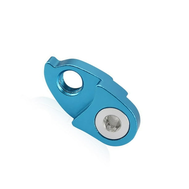 Wosthever Extensor de patilla de cambio trasera de bicicleta gancho de cola de precisión de Metal azul Type3 NO3