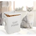 thumbnail image 3 of Recipiente de almacenamiento de comida para gatos Pethyy, capacidad de 5 a 6 libras, 3 of 7