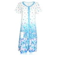 thumbnail image 2 of JEFFRICO Womens Nightgowns Sleepwear Soft Pajama Dress Nightshirts Plus Size, 2 of 4