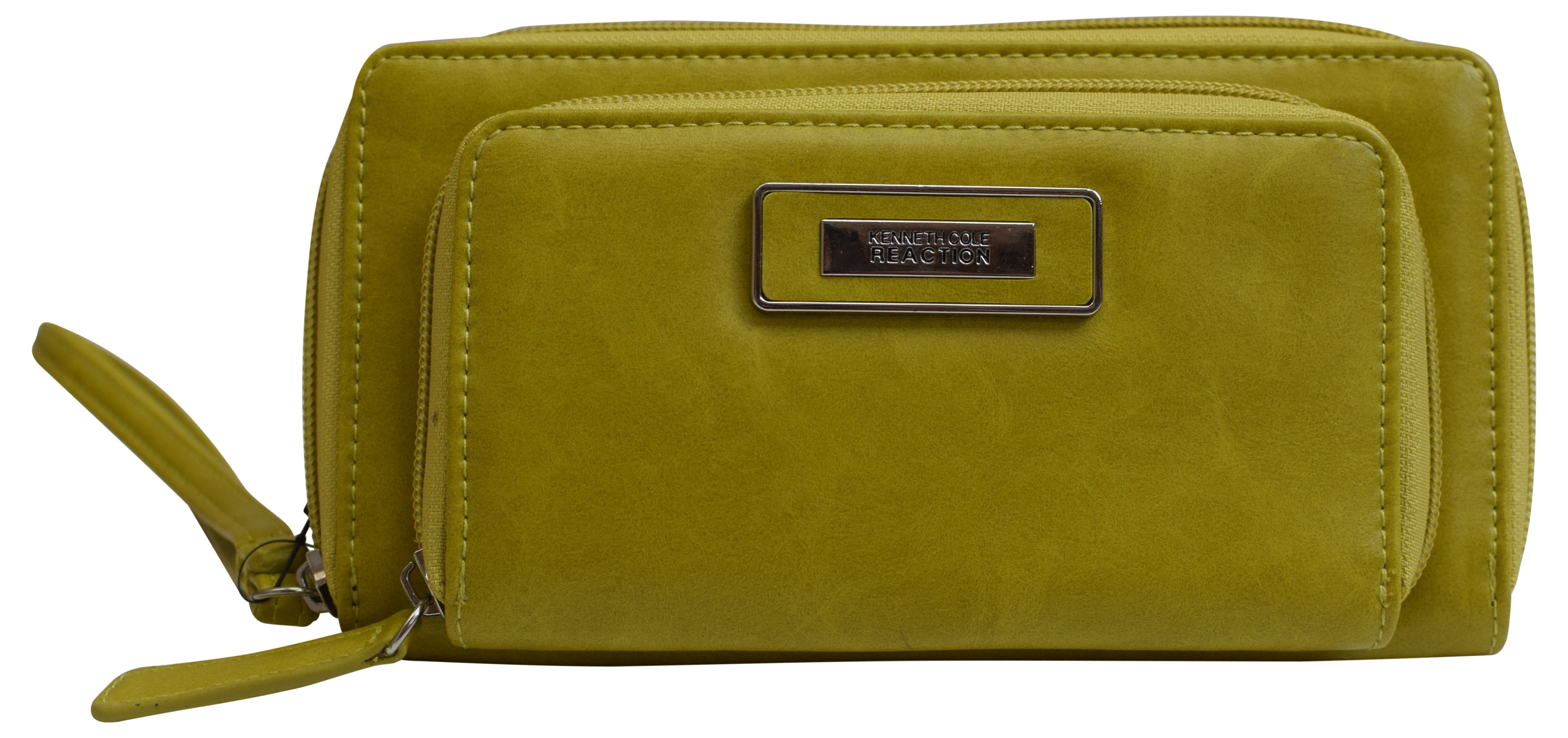 Cole Reaction Women's Double Zipper Clutch Wallet with