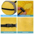 thumbnail image 3 of Unique Bargains Sac de Compression, Sac de Couchage Imperméable 10L Taille P Jaune, 3 of 7
