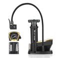 thumbnail image 2 of 140PSI Foot Bicycle Tire Pump with Barometer Portable Mountain Bike Inflator Basketball Inflator Cycling Accessory, 2 of 7