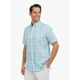 thumbnail image 3 of Chaps Men's and Big Men's Short Sleeve CVC Woven Shirt, Sizes S-3XL, 3 of 8