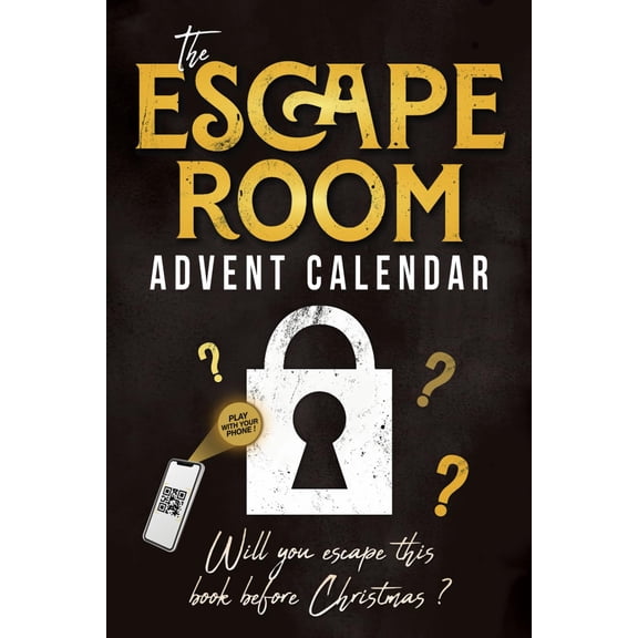 Pre-Owned The Escape Room Advent Calendar: Puzzle book for adults with 24 interactive riddles to solve while waiting for christmas (Escape Room 2.0 Books)