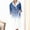 Blue, variant on uublik Womens Robes Knee Length Flannel Robes Casual Long Sleeves Robes Winter Woman Bathrobe Nightwear Blue