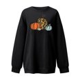 thumbnail image 3 of Sudaderas con capucha estampadas de manga larga informales para mujer a la moda de Halloween Fridja ghj987+408, 3 of 4
