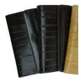 thumbnail image 6 of Womens Eel Skin Leather Deluxe Checkbook Wallet E 2575, 6 of 6