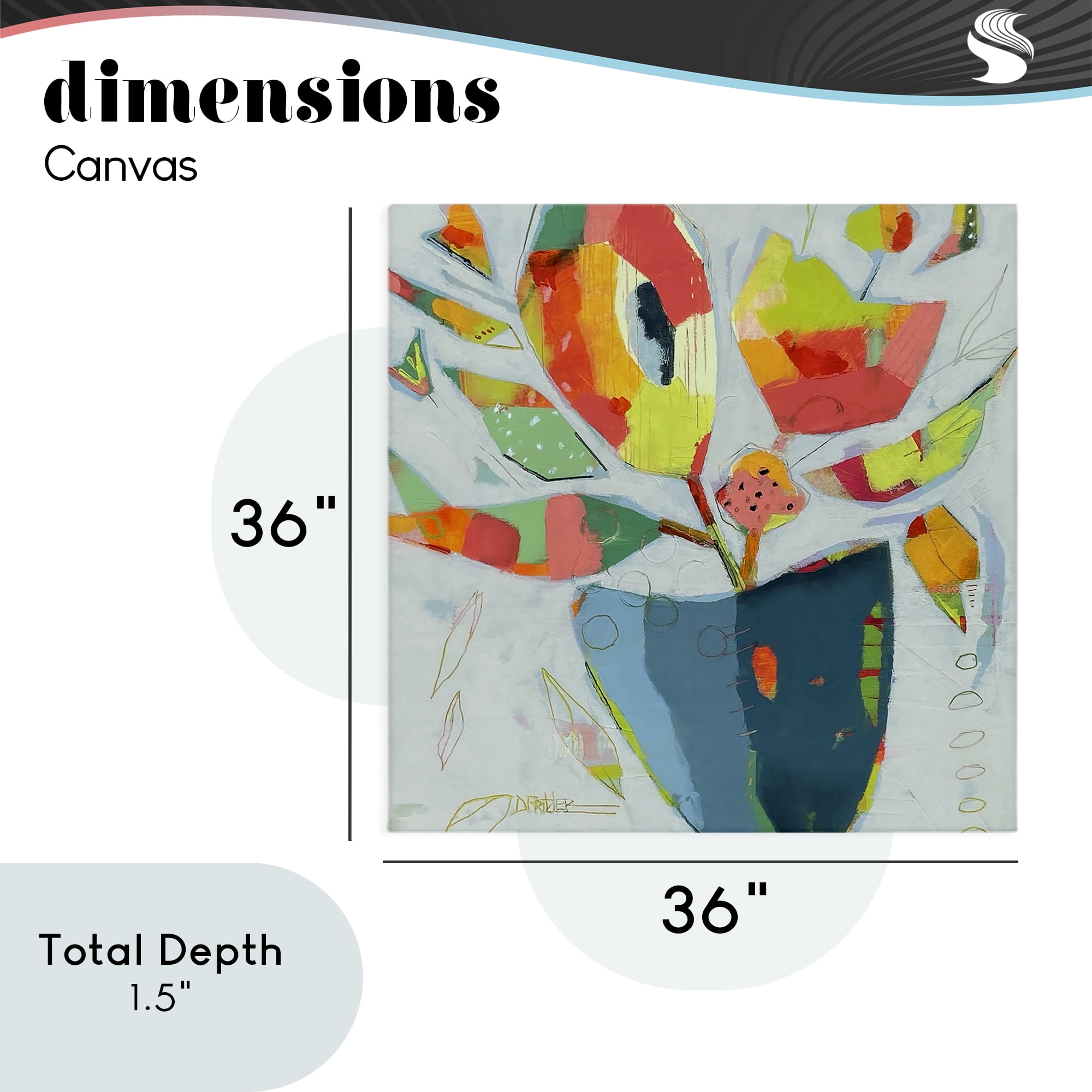 Getting My Groove On Canvas Wall Art, design by Dianna Fritzler