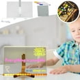 thumbnail image 1 of Meitianfacai Glowing Acrylic Markers Acrylic Dry Board With Stand LED Transparent Desktop Note Memo Christmas Gift 2ml, 1 of 9