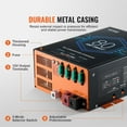 thumbnail image 6 of Heavy-Duty 12V DC RV Converter – 80A 110V AC to DC Power Supply & Charger, 6 of 11