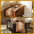 thumbnail image 4 of Fall Table Runner 36 Inch, Fall Runner for Table, Autumn Pumpkin Plaid Leaves Runners for Home Kitchen Dining Decoration, 4 of 6