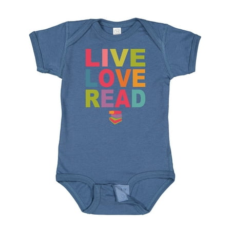 

Inktastic Live Love Read Gift Baby Girl Bodysuit