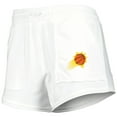 thumbnail image 2 of Women's Concepts Sport  White Phoenix Suns Sunray Shorts, 2 of 3