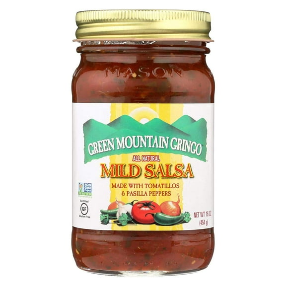 Green Mountain Salsa, Mild, 16-Ounce (Pack of 6)