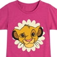 thumbnail image 3 of The Lion King - Simply Simba - Toddler & Youth Girls Short Sleeve Graphic T-Shirt, 3 of 5