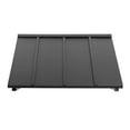 thumbnail image 3 of Awntech 3.67 Ft Houstonian Standing Seam Metal Fixed Awning Canopy (44in x 24in x 36in), Black, 3 of 4