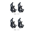 thumbnail image 1 of Guardoinrt 2Pack Mount For Roof Rack Mount Mount Brackets Accessories Wall Mounting For Roof Rack Truck Boats Black 2Set, 1 of 6