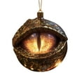 thumbnail image 2 of Dragon Christmas Ornaments,Enchanted Dragon Eye Ornament,Mystic Guardian Dragon Acrylic Fantasy Ornaments Gothic Themed String Christmas Decor Tree Funny Middle Pendant Collectible Festival(Gold), 2 of 7