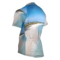 thumbnail image 3 of joogoo Sea Summer Sky Pattern Men's Cycling Jerseys Mountain Bike Short Sleeve Tops S, 3 of 7