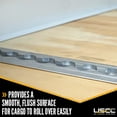 thumbnail image 5 of US Cargo Control Flanged L-Track, 8 Ft Aluminum L Track Rail for Recessed Installation for  Versatile Trailer Tie Down Track in Enclosed Trailers, Utility Trailers or Truck Beds, 5 of 7