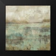 thumbnail image 2 of Goldberger, Jennifer 12x12 Black Modern Framed Museum Art Print Titled - Pastels and Rust II, 2 of 5