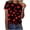 QRJ5-Valentine's Day-Multicolor, variant on VKOYWKM Heart Print Tees for Women Valentine's T-Shirts Short Sleeve Casual Crew Neck Holiday Tops Romantic Valentines Day Gifts Shirt
