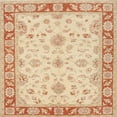 thumbnail image 1 of Ahgly Company Indoor Square Traditional Brown Gold Oriental Area Rugs, 4' Square, 1 of 6