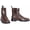 Mocha, variant on TuffRider Children's Baroque Front Zip Paddock Boots w/ Metal Zipper