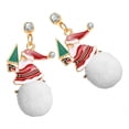 thumbnail image 3 of Pendientes Colgantes de Navidad Fernando Santa pompon, 3 of 8