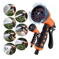 thumbnail image 1 of 8 Funciones Pistola De Riego Jardin Boquilla Manguera (2pcs), 1 of 5