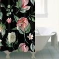thumbnail image 5 of Waterproof Pioneer Shower Curtain 72x84 Inch Polyester Unique Cute Floral Shower Curtain for Bathroom Hotel Home Decor with 12 Plastic Hooks, 5 of 5