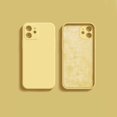 thumbnail image 1 of Funda cuadrada de silicona líquida para iPhone 14 13 12 11 Pro Max XR XS 7 8 Plus 6S SE, funda protectora suave a prueba de golpes para teléfono Tan Jianjun unisex, 1 of 2