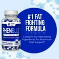 thumbnail image 6 of PHE-N BLUE Top Diet Pills - Fat Fighting Formula - 120  White/Blue Capsules, 6 of 9