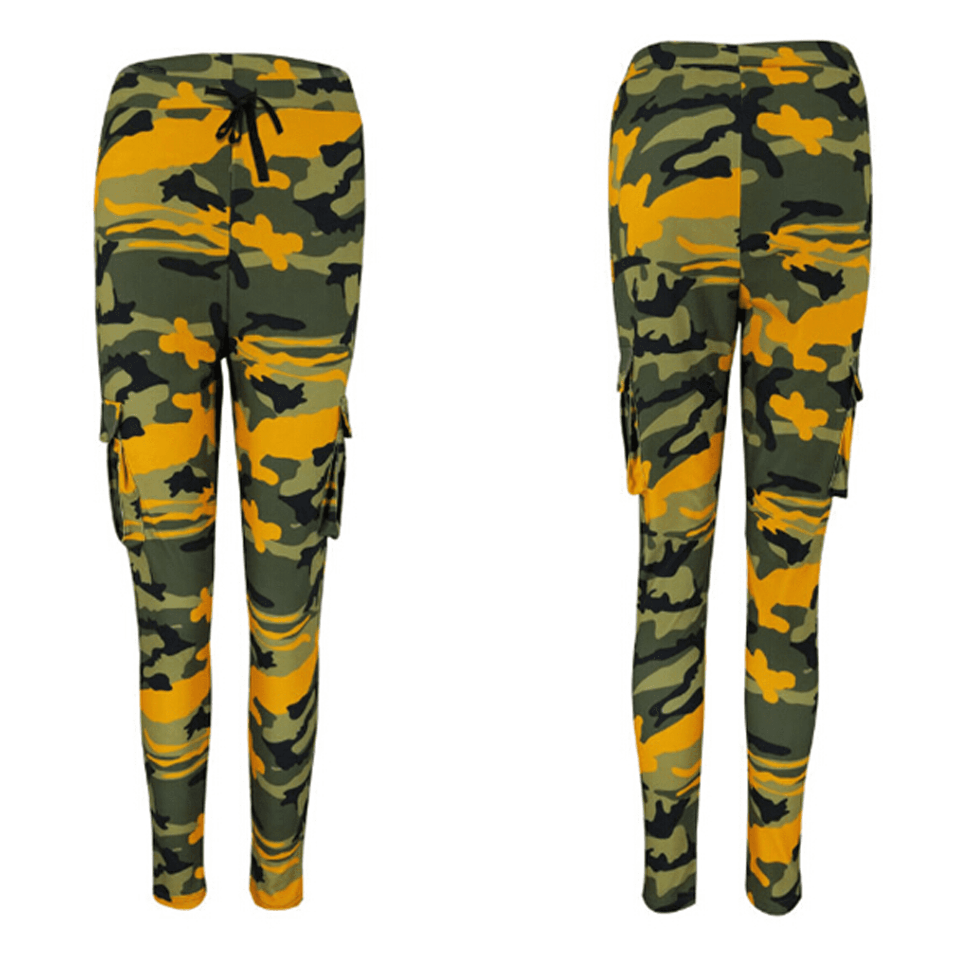 camo print trousers