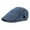 Dark Blue, variant on Men Blue Denim Peaked Ivy Cap Golf Driving Flat Cabbie Newsboy Beret Hat