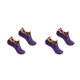 thumbnail image 3 of Guardurnaity Calcetines de suelo de invierno Tobillo Estampado de leopardo Antideslizante Zapatilla unisex para mujer Mujer violeta 2Conjunto, 3 of 6