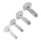 thumbnail image 5 of 4pcs Stainless Steel Radius Fillet Gauge Measuring Tool R0.3-1.5/ R1-6.5/ R7-14.5/ R15-25, 5 of 5