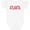 AA-White, variant on Inktastic Atlanta in Red Text Boys or Girls Baby Bodysuit