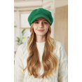 thumbnail image 3 of Women Beret Newsboy Hat French Wool Cap Classic Autumn Spring Winter, 3 of 7