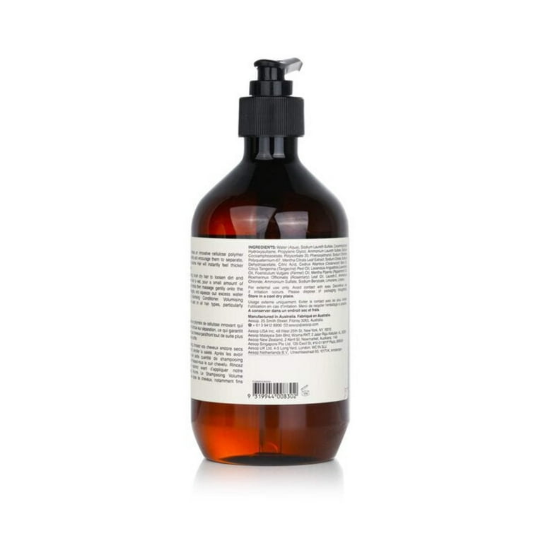 Aesop Volumising Shampoo 16.9 Ounce - Purifies, Nourishes, and