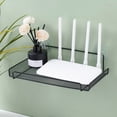 thumbnail image 2 of Rack Router Wall Mount Long Lasting Holder Ideal for Living Room Bedrooms TV Accessories, 2 of 5