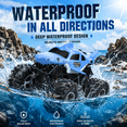 thumbnail image 6 of MOMOTER Monster Trucks Amphibious Shark RC Car, Remote Control Monster Truck Toys with Water Spray, 2 Batteries, All Terrain Toy for Kids, 6 of 8