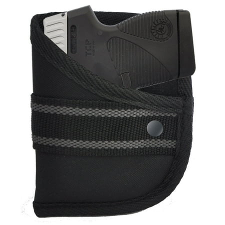 Garrison Grip Custom Fit Woven Pocket Holster Fits Taurus PT738 TCP 380 w/or w/o Laser