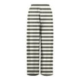 thumbnail image 5 of Dress Pants Women Petite High Waisted Wide Leg Summer Beach Vacation Women's Pants Boho Lounge Casual Palazzo Trousers White 2XL, 5 of 7