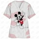 thumbnail image 3 of Ropa de enfermería navideña con estampado de dibujos animados de Minnie y Mickey Mouse, camisetas de mujer, uniforme de trabajo de manga corta para mascotas, camisa de disfraz, 3 of 5
