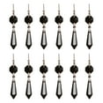 thumbnail image 1 of 12pcs Icicle Crystal Chandelier Prisms, Replacement Drop Parts for Chandeliers, Crystal Curtain, 1 of 5