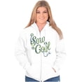 thumbnail image 4 of Sow So Home Garden Tools Green Thumb Zip Hoodie Sweatshirt Women Brisco Brands L, 4 of 6