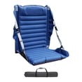 thumbnail image 3 of Silla de piso con respaldo Sillón reclinable inflable con correas ajustables para acampar Azul Sharpla asiento plegable inflable, 3 of 8